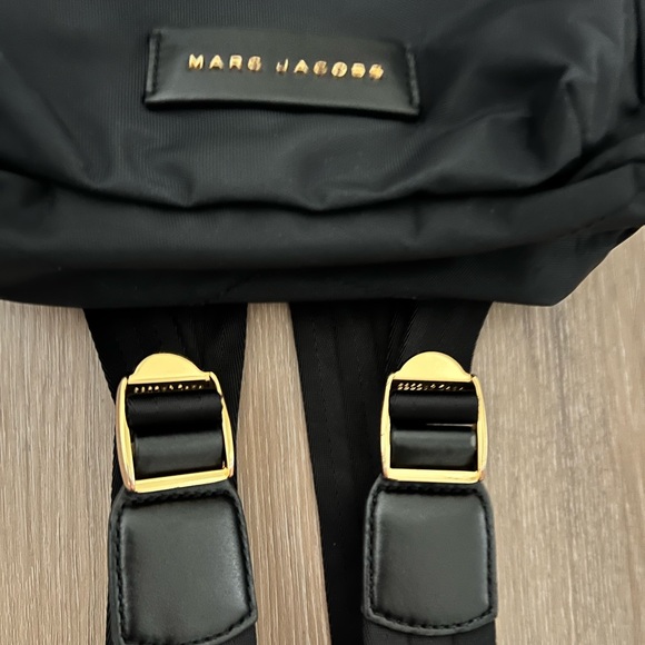 Marc Jacobs Black Nylon Backpack with Gold Hardware - Picture 5 of 5